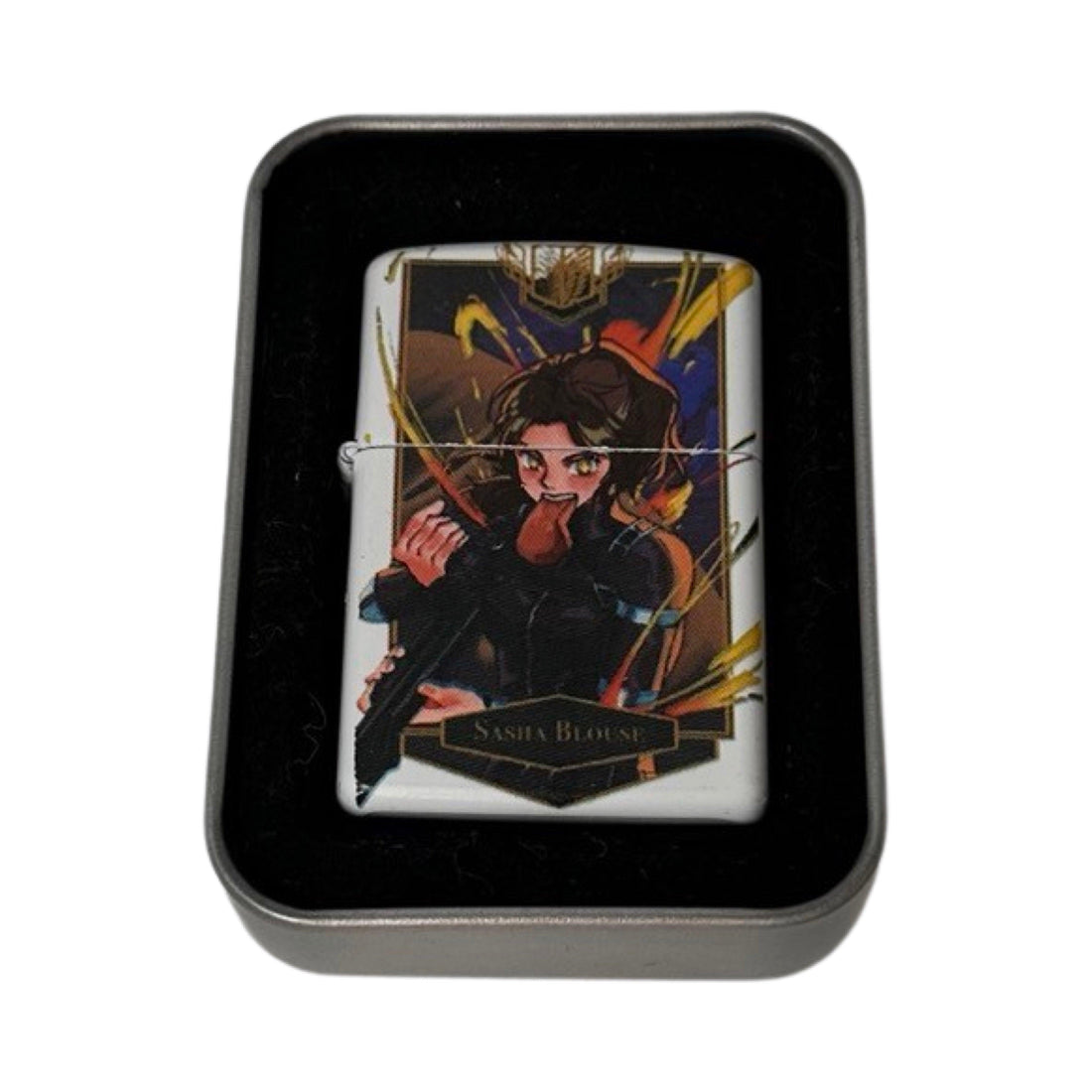 AOT Attack Titan Anime Flip Top Lighters - spicedanime