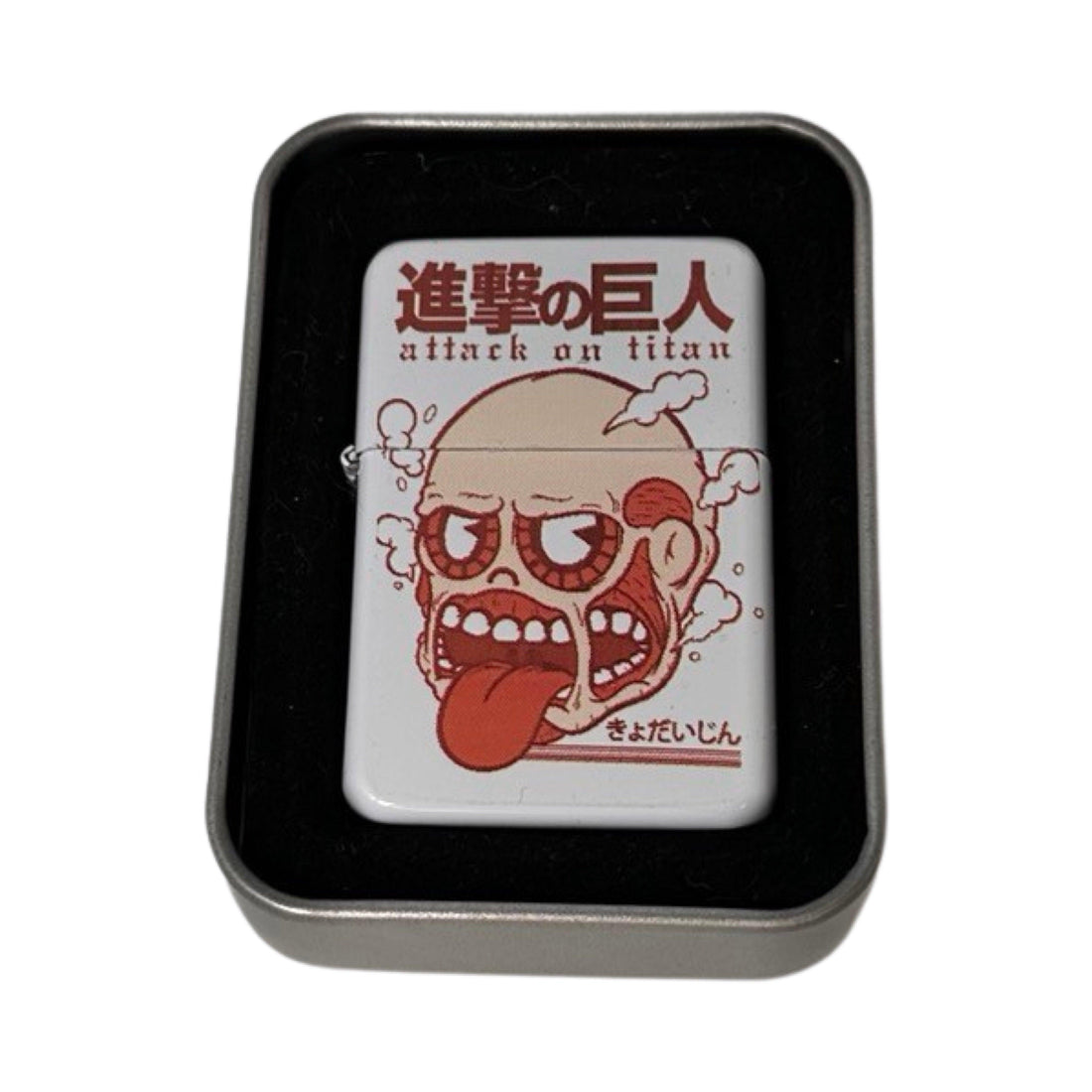 AOT Attack Titan Anime Flip Top Lighters - spicedanime