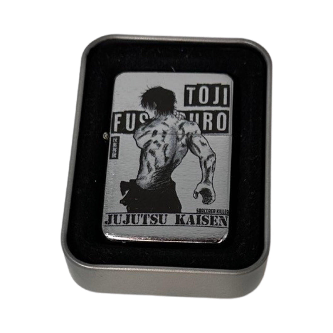 Jujutsu Kaisen Anime Windproof Flip Top Lighters - spicedanime