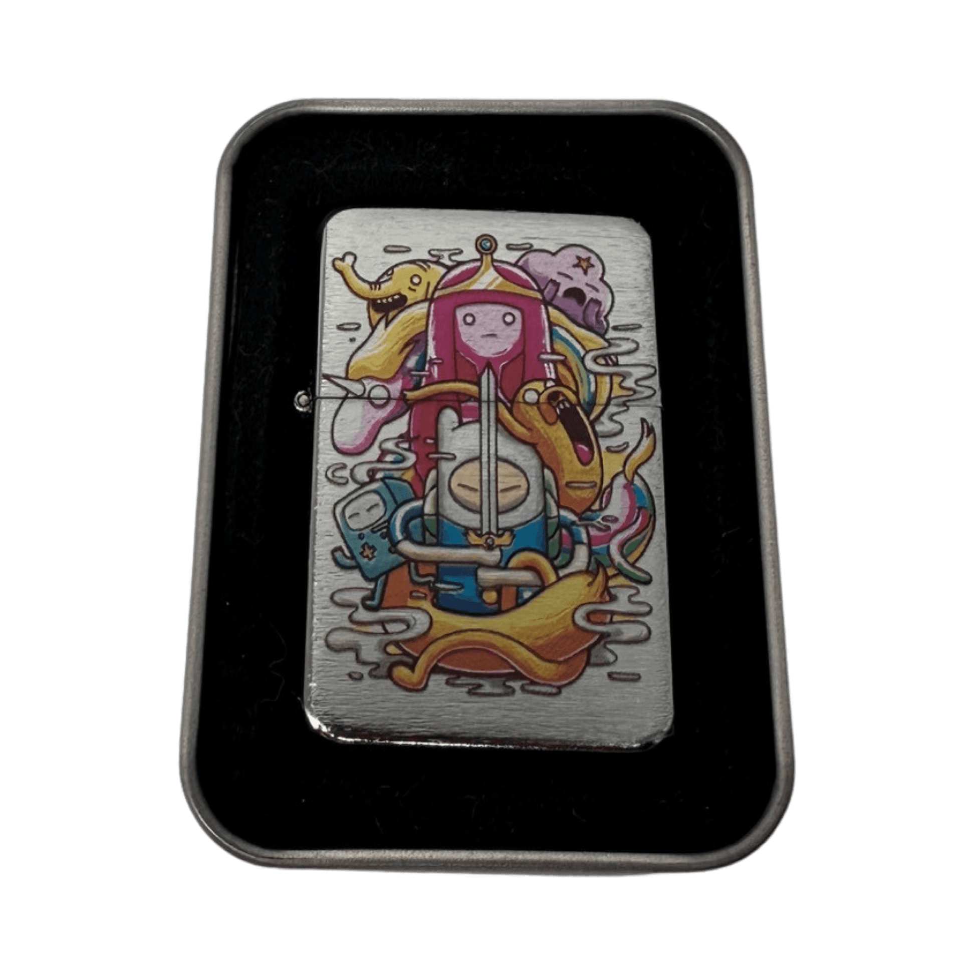 Adventure Time Cartoon Flip Top Lighter - spicedanime