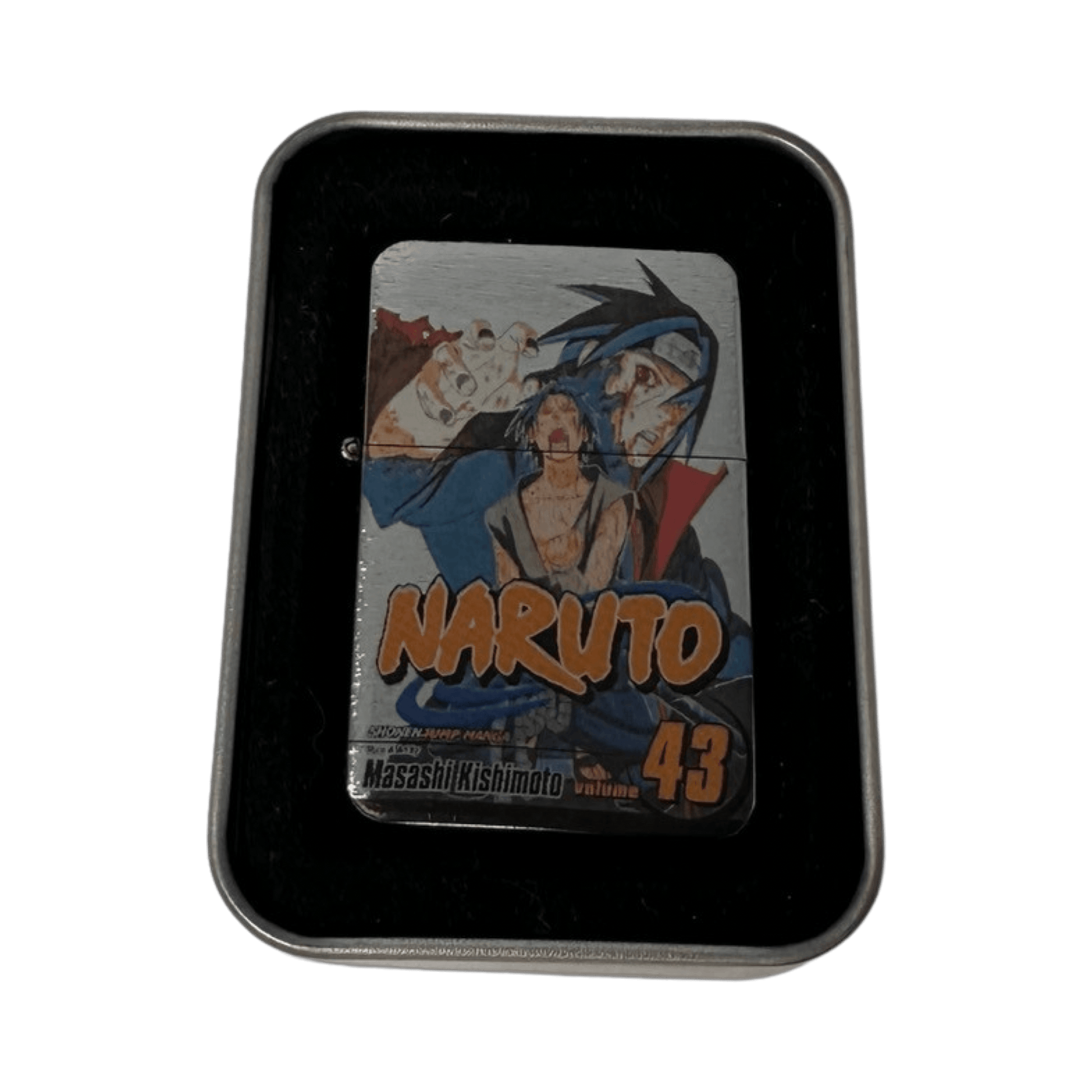 Naruto Anime Manga Covers Flip Top Lighters - spicedanime