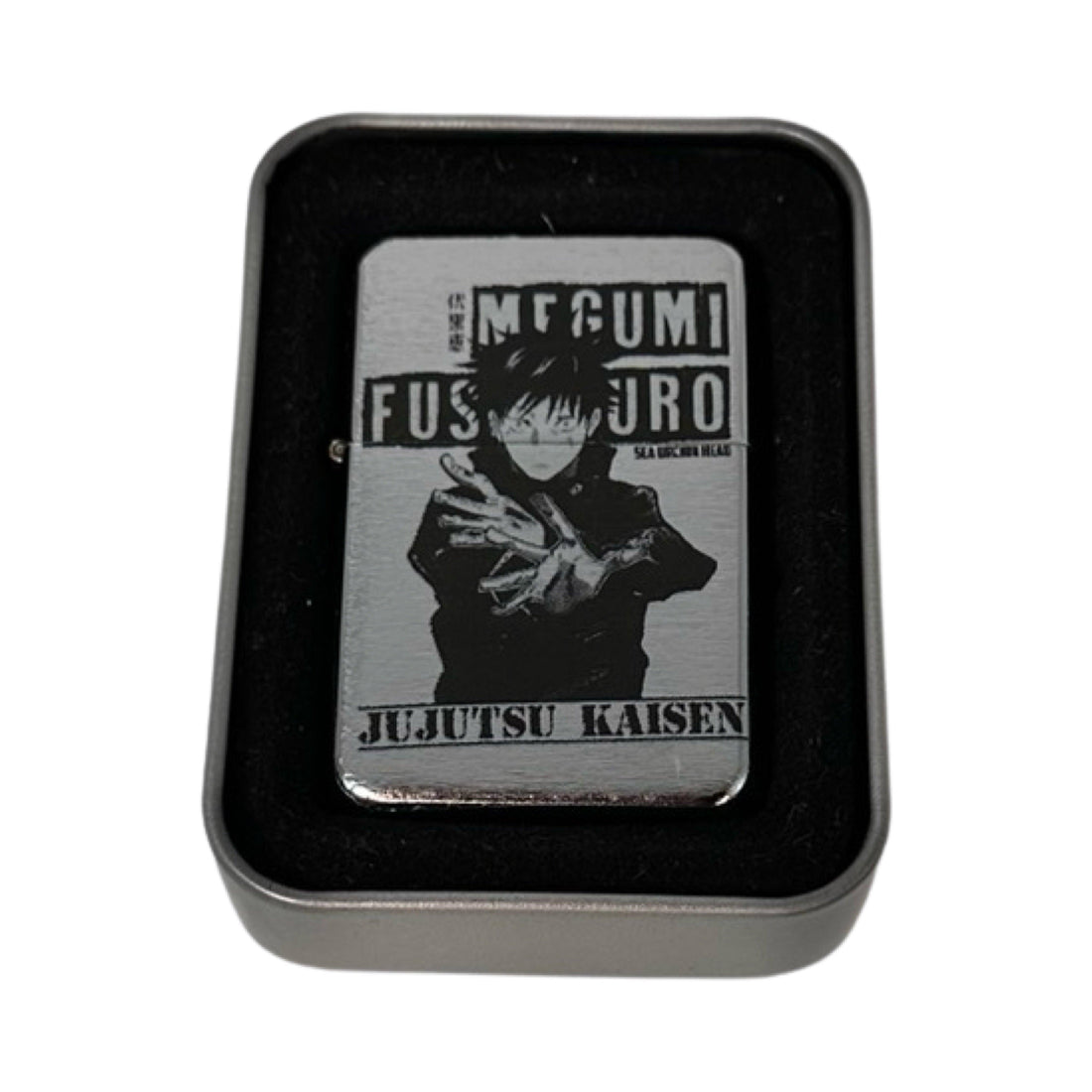 Jujutsu Kaisen Anime Windproof Flip Top Lighters - spicedanime