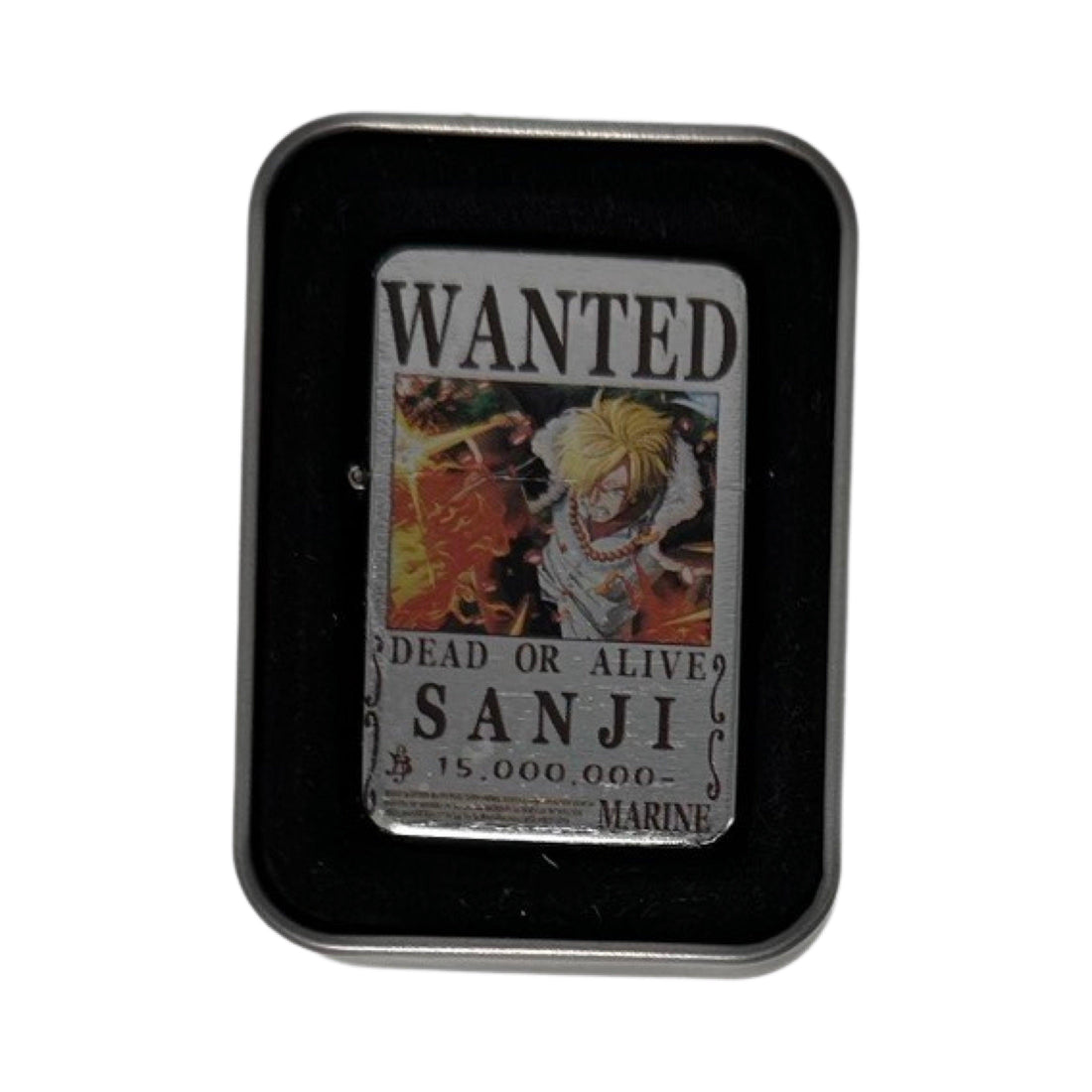 One Piece Anime Wanted Poster Flip Top Lighters - spicedanime