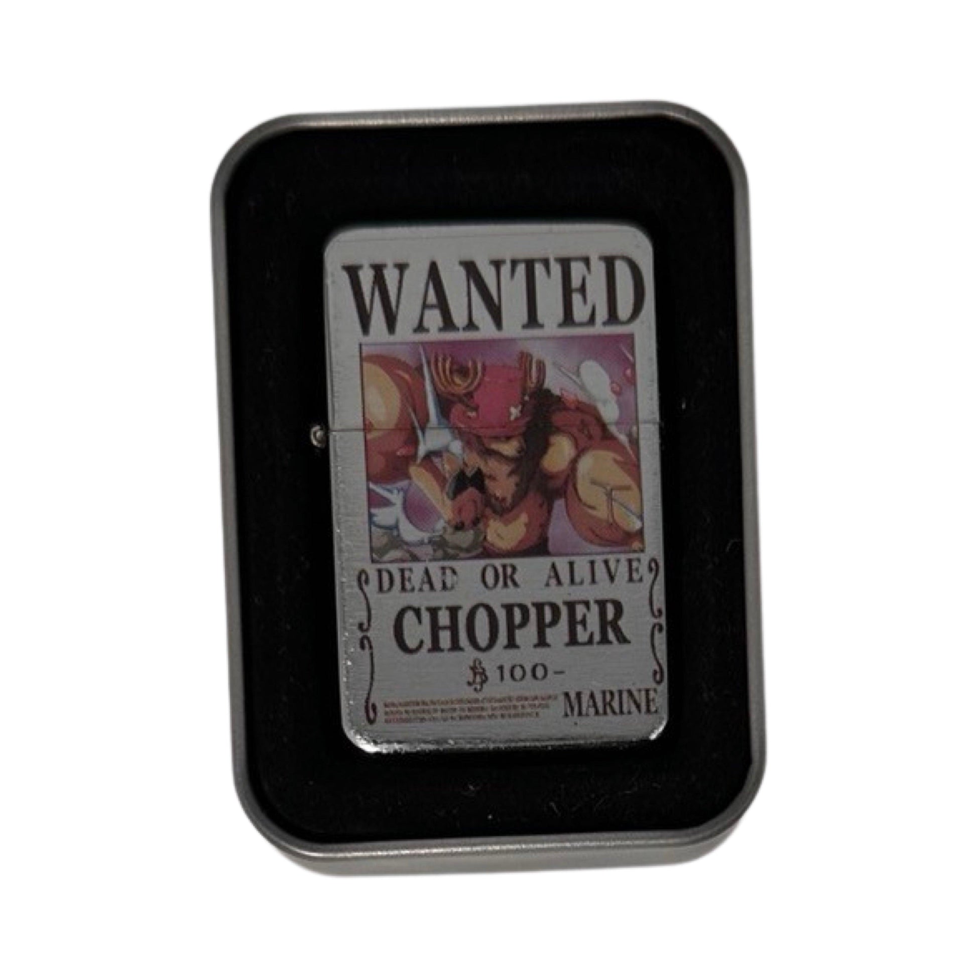 One Piece Anime Wanted Poster Flip Top Lighters - spicedanime