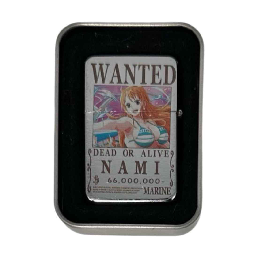 One Piece Anime Wanted Poster Flip Top Lighters - spicedanime