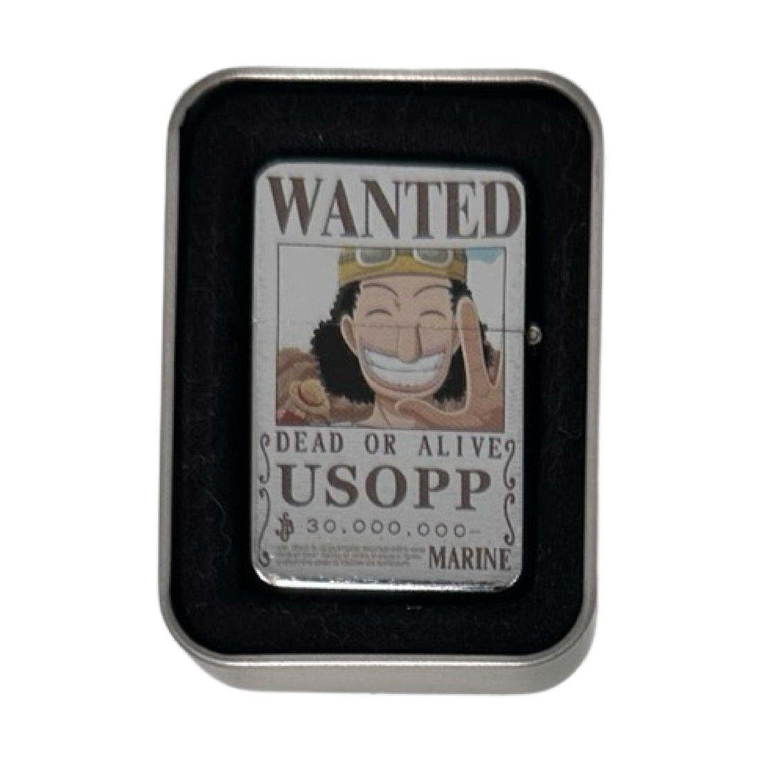 One Piece Anime Wanted Poster Flip Top Lighters - spicedanime