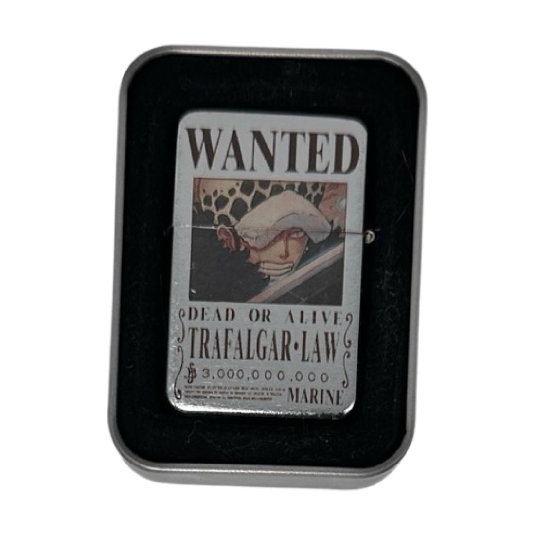 One Piece Anime Wanted Poster Flip Top Lighters - spicedanime