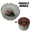 Avatar the Last Airbender Uncle Iroh Anime Round Glass Ashtray