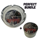 Berserk Griffith Anime Round Glass Ashtray