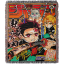 Demon Slayer Hand Woven Cozy Rug | Manga Tapestry Throw | Suitable As Blanket