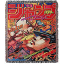 Jotaro & Dio Hand Woven Tapestry, Blanket, Rug