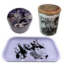 Shinobu Kocho Nichirin Grinder, Jar, Rolling Tray Set