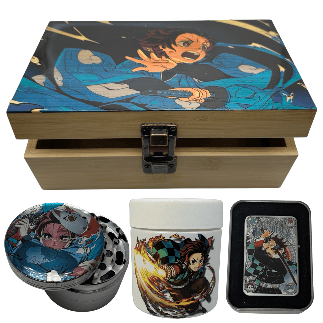 Demon Slayer Tanjiro Anime Stash Box Set - spicedanime