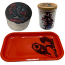 Cowboy Bebop Graphic Grinder, Jar, Rolling Tray Set