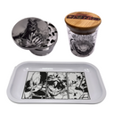 All Might Manga Grinder, Jar, Rolling Tray Set