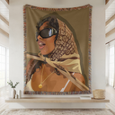 Louis Scarf Hand Woven Tapestry, Blanket, Rug