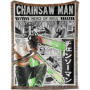 Denji Hand Woven Tapestry, Blanket, Rug