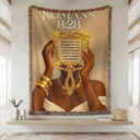 Romans 8:28 Hand Woven Tapestry, Blanket, Rug
