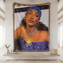 Tems Hand Woven Tapestry, Blanket, Rug