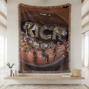 Rich Grills Hand Woven Tapestry, Blanket, Rug
