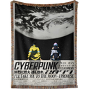 Cyberpunk Woven Tapestry, Blanket, Rug