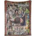 Delicious in Dungeon Hand Woven Tapestry, Blanket, Rug