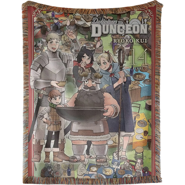 Delicious in Dungeon Hand Woven Tapestry, Blanket, Rug