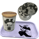 Naruto Anime Spice Grinder, Stash Jar, Rolling Tray Set - spicedanime