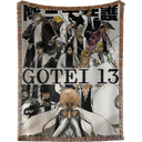 The Gotei 13 Woven Tapestry, Blanket, Rug