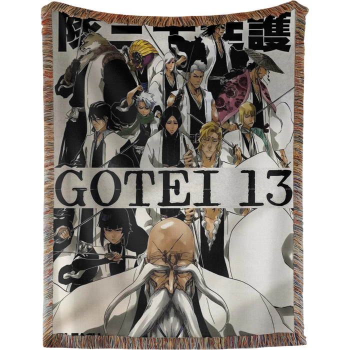 The Gotei 13 Woven Tapestry, Blanket, Rug