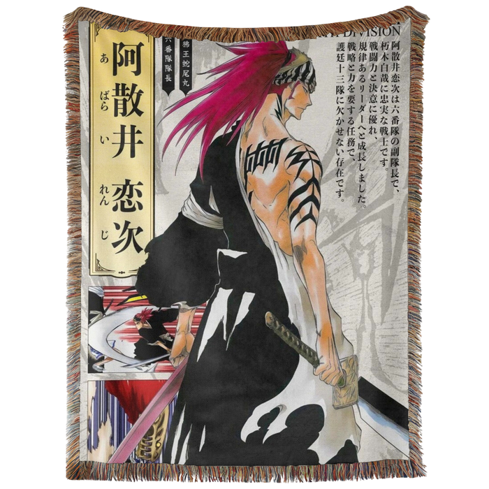 Renji Zabimaru Woven Tapestry, Blanket, Rug