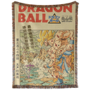 Saiyan Goku Hand Woven Tapestry, Blanket, Rug