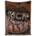 Rich Grills Hand Woven Tapestry, Blanket, Rug