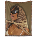 Louis Scarf Hand Woven Tapestry, Blanket, Rug