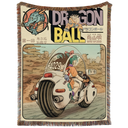Bulma's Bike Hand Woven Tapestry, Blanket, Rug