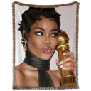 Teyana Taylor Emmy Hand Woven Tapestry, Blanket, Rug