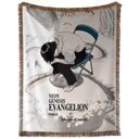 Shinji Chair Hand Woven Tapestry, Blanket, Rug