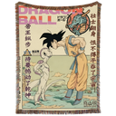 Frieza Goku Stand-Off Hand Woven Tapestry, Blanket, Rug