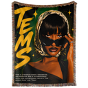 Tems Hand Woven Tapestry, Blanket, Rug