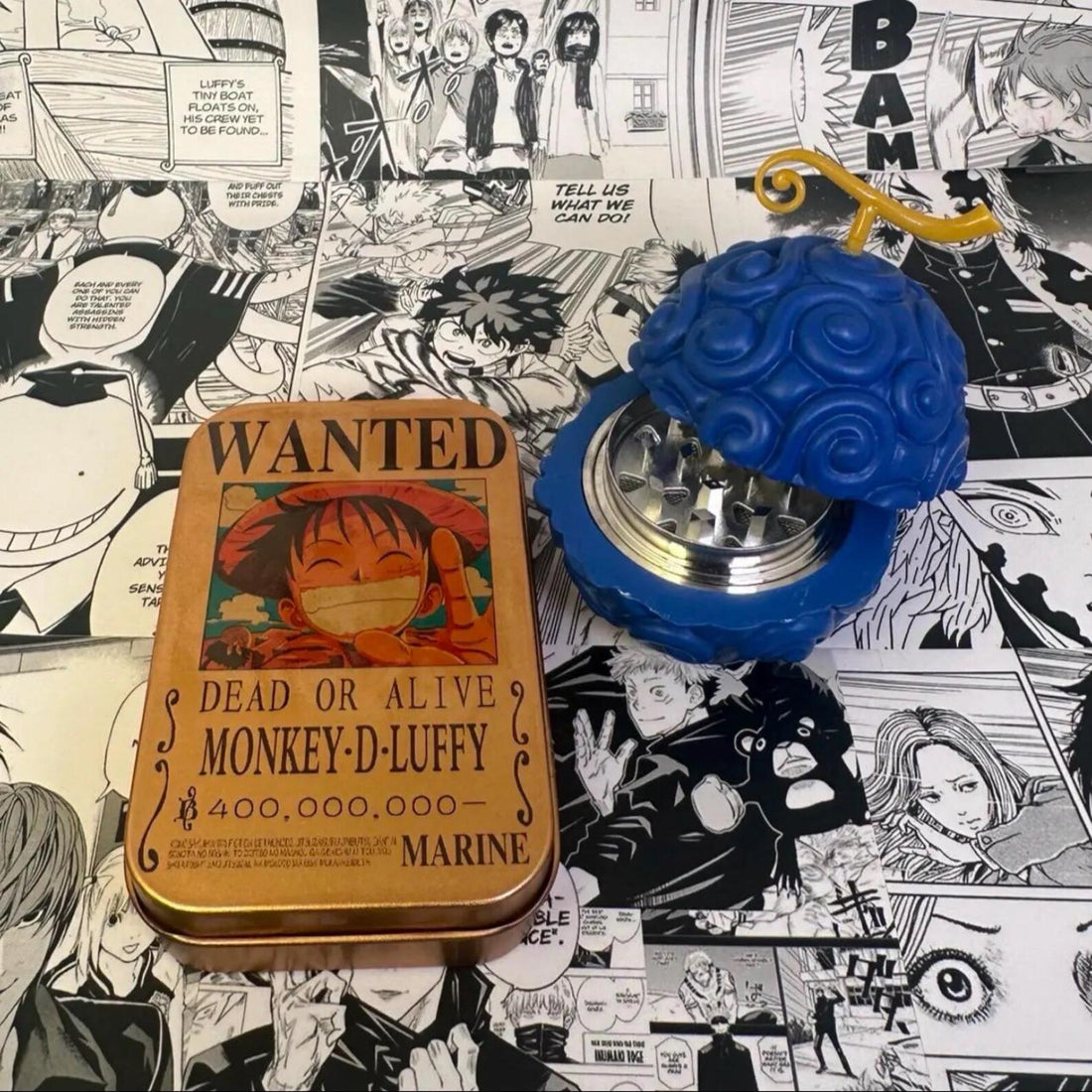 Luffy Devil Fruit Grinder Set
