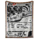 Initial D Woven Tapestry, Blanket, Rug