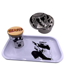 Naruto Anime Spice Grinder, Stash Jar, Rolling Tray Set - spicedanime