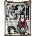 Kakegurui  Hand Woven Tapestry, Blanket, Rug