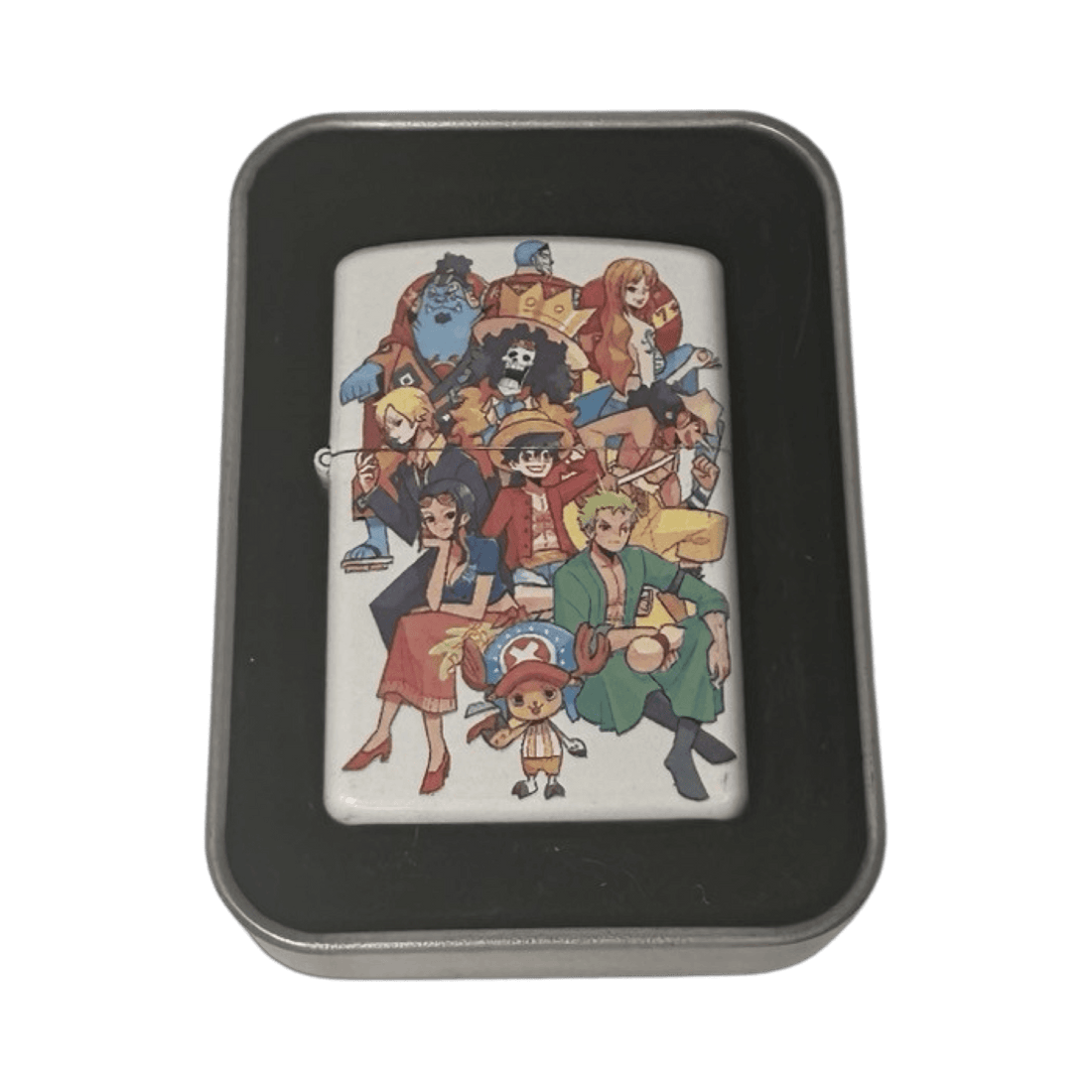 One Piece Anime Windproof Flip Top Lighters - spicedanime