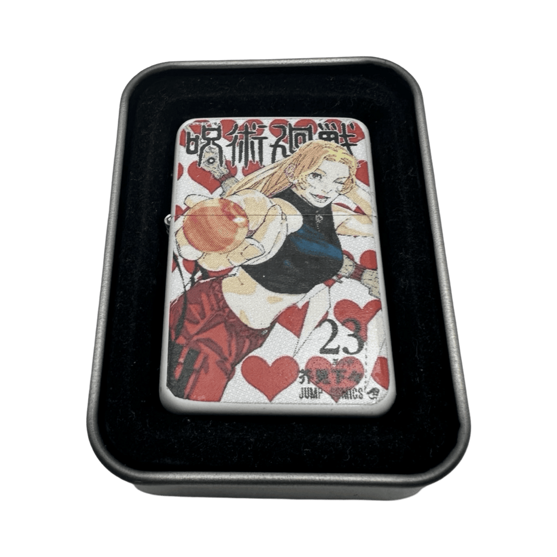 Jujutsu Kaisen Manga Covers Anime Windproof Flip Top Lighters - spicedanime