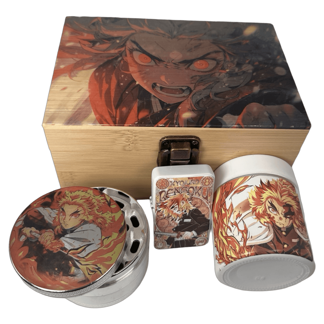 Demon Slayer Rengoku Anime Stash Box Set - spicedanime