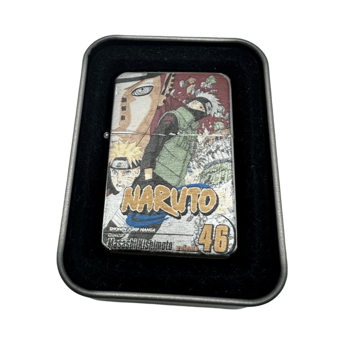 Naruto Anime Manga Covers Flip Top Lighters - spicedanime