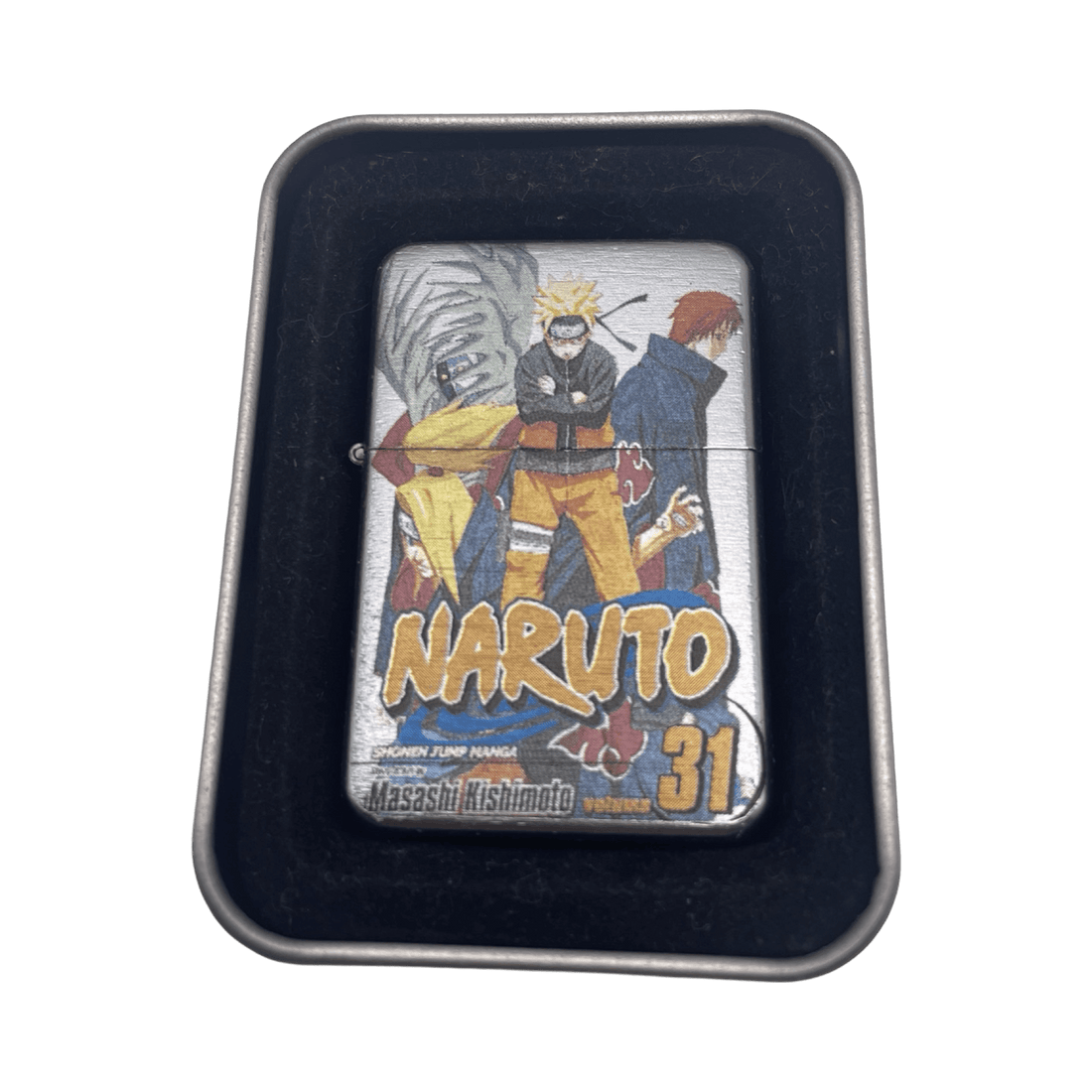 Naruto Anime Manga Covers Flip Top Lighters - spicedanime