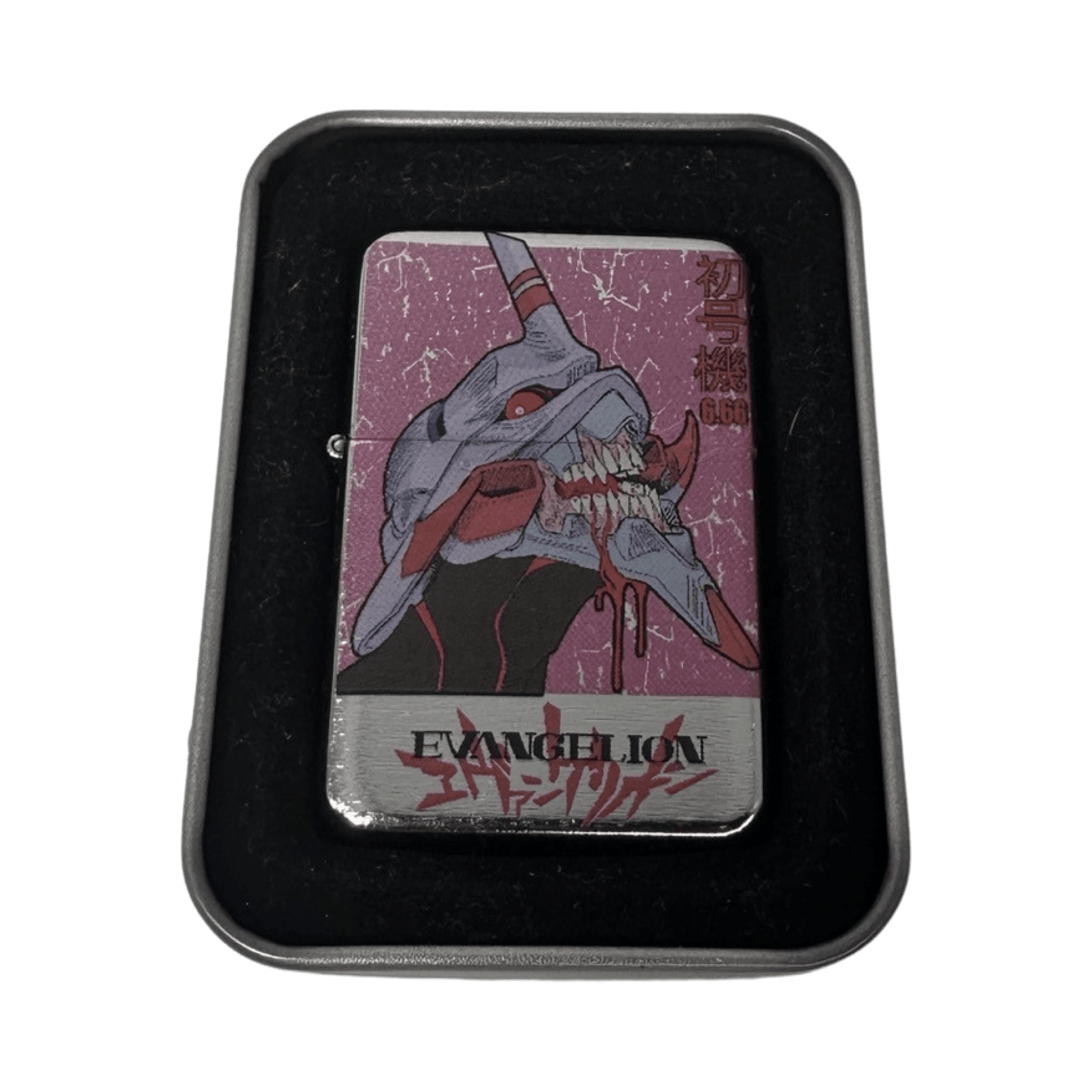 Neon Genesis Evangelion Windproof Rei Flip Lighter - spicedanime