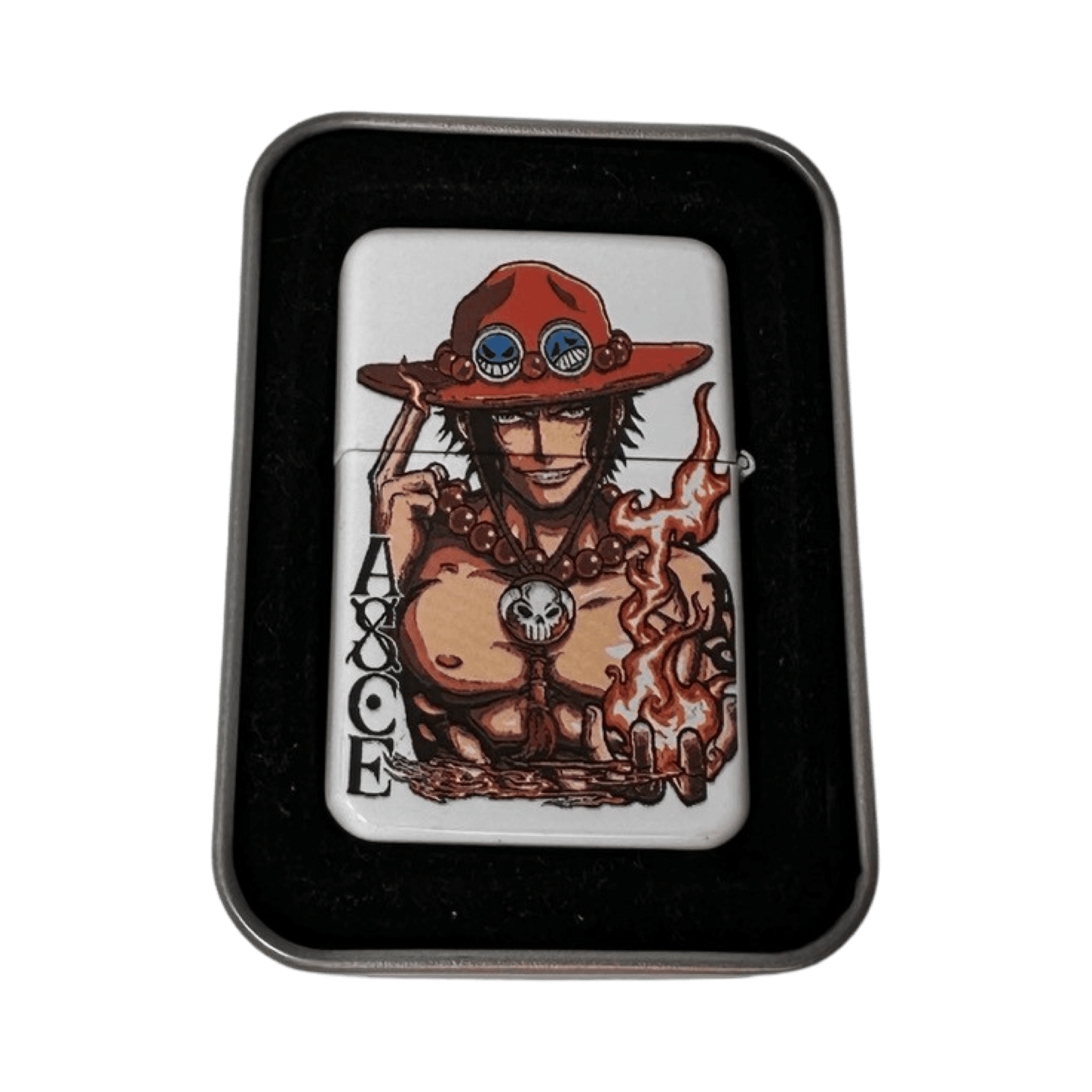 One Piece Anime Windproof Flip Top Lighters - spicedanime